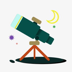 探索星河之窗 从千库网高清PSD看户外天文望远镜的魅力
